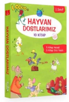 1. Sınıf Hayvan Dostlarımız Seti 10 Kitap Takım