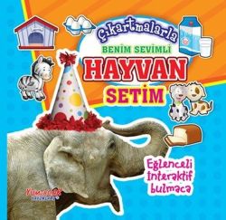 Çıkartmalarla Benim Sevimli Hayvan Setim - Eğlenceli İnteraktif Bulmaca