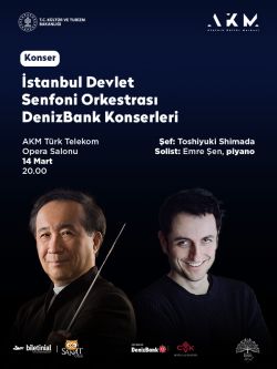 İstanbul Devlet Senfoni Orkestrası DenizBank Konserleri (14 Mart)