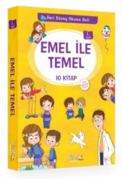 1. Sınıf Emel İle Temel Seti 10 Kitap Takım