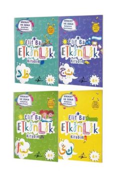 Elif Ba Etkinlik Kitabım Seti - 4 Kitap Takım
