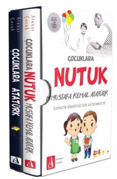 Çocuklar İçin Atatürk Seti-2 Kitap Takım Kutulu