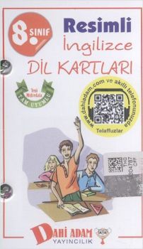 Dahi Adam 8. Sınıf Resimli İngilizce Dil Kartları