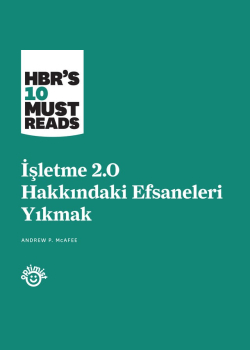 İşletme 2.0 Hakkındaki Efsaneleri Yıkmak