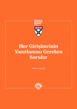 Her Girişimcinin Yanıtlaması Gereken Sorular