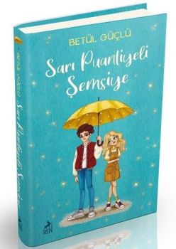 Sarı Puantiyeli Şemsiye