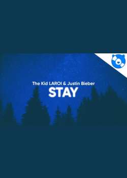 The Kid LAROI - Stay (Clean - Lyrics) feat. Justin Bieber