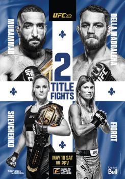 UFC 315: Muhammad vs. Della Maddalena