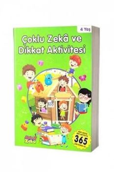 Çoklu Zeka ve Dikkat Aktivitesi 4 Yaş - Yeşil Kitap