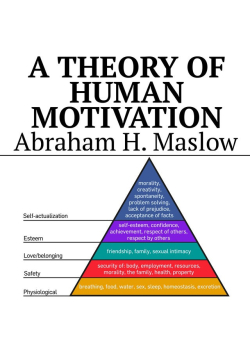 A Theory of Human Motivation