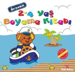 Örnekli 2 - 4 Yaş Boyama Kitabı