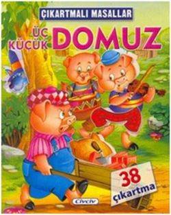 Çıkartmalı Masallar-Üç Küçük Domuz