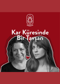 Kar Küresinde Bir Tavşan