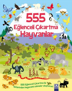 555 Eğlenceli Çıkartma Hayvanlar