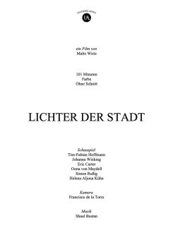 Lichter der Stadt