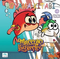 Maceracı Yüzgeçler-Boyama Kitabı