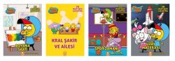 Kral Şakir Boyama Seti-4 Kitap Takım