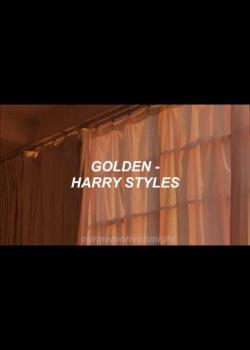 harry styles - golden // lyrics