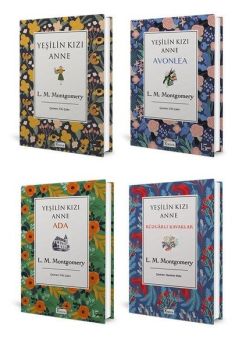Yeşilin Kızı Anne Seti - Bez Ciltli - 4 Kitap Takım