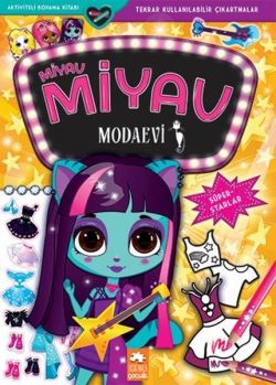 Miyav Miyav Modaevi - Süperstarlar - Aktiviteli Boyama Kitabı