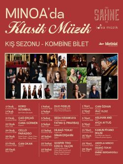 Minoa’da Klasik Müzik Kış Sezonu 2025 Pazar Konserleri Kombine