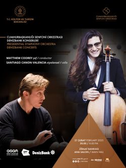Cumhurbaşkanlığı Senfoni Orkestrası Denizbank Konserleri 21 Şubat 2025