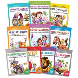 Süper Aktivite Seti - 9 Kitap Takım