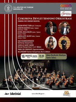 16 Mayıs Konseri - Çukurova Devlet Senfoni Orkestrası