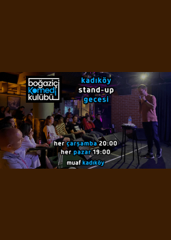 Kadıköy Stand-up Gecesi - Boğaziçi Komedi Kulübü