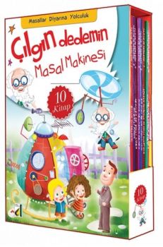 Çılgın Dedemin Masal Makinesi-Masallar Diyarına Yolculuk-10 Kitap Takım