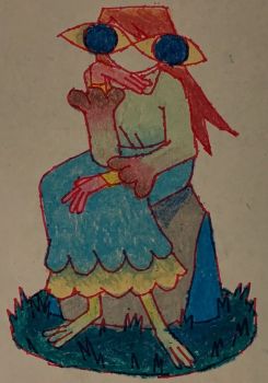 Please Look at/for Her