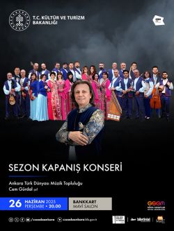 Ankara Türk Dünyası Müzik Topluluğu -  Sezon Kapanış Konseri