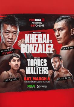 Arnold Khegai vs. Joet Gonzalez
