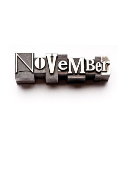November, A Month In Verse