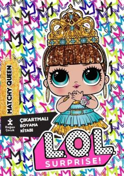 Lol Surprise! Matchy Queen Çıkartmalı Kitabı