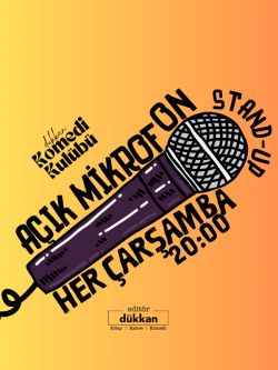 Dükkan Komedi Kulübü - Açık Mikrofon Stand-Up