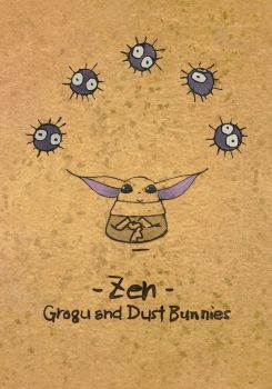 Zen - Grogu and Dust Bunnies