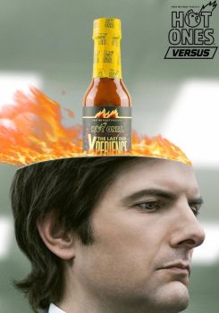 Hot Ones Versus : Severance's Adam Scott vs. Patricia Arquette