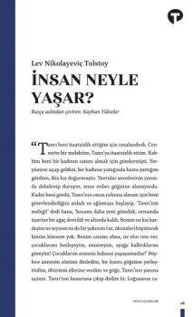 İnsan Ne ile Yaşar?