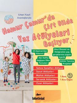 Çift Dilli Yaz Atölyeleri 5 Gün (3-6 ve 7-10 Yaş)