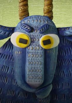 The Horned Goat is Walking