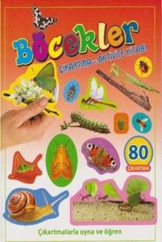 Böcekler Çıkartma ve Aktivite Kitabı