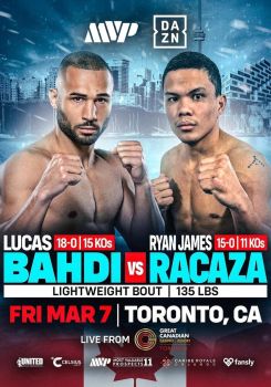 Lucas Bahdi vs. Ryan James Racaza