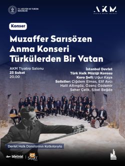 Muzaffer Sarısözen Anma Konseri Türkülerden Bir Vatan