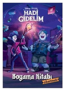 Disney Pixar Hadi Gidelim - Çıkartmalı Boyama Kitabı
