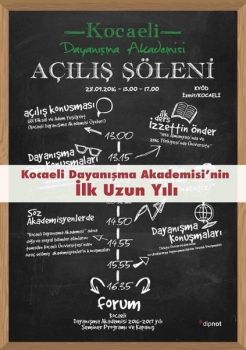 Kocaeli Dayanışma  Akademisi'nin İlk Uzun Yılı