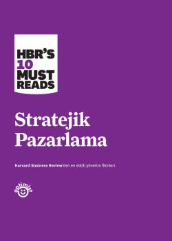 Stratejik Pazarlama