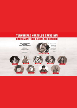 Kahraman Türk Kadınları Konseri