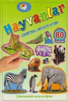 Hayvanlar Çıkartma ve Aktivite Kitabı