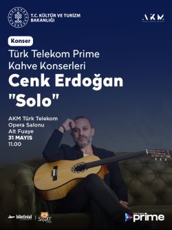 Türk Telekom Prime Kahve Konserleri Cenk Erdoğan ''Solo''